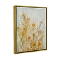 thumbnail image 3 of Stupell Industries Abstract Wildflowers Blooming Botanical & Floral Painting Gold Floater Framed Art Print Wall Art, 3 of 9