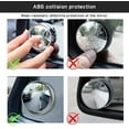 thumbnail image 3 of 2Pcs 360° Rotation Blind Spot Mirrors, Hd Wide Angle With 3M Self-Adhesive Blind Spot Mirrors Adjustable Angle Blind Spot Mirror(Silver), 3 of 5
