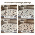 thumbnail image 7 of ODIKA 3'x5' Washable Accent Rug Pet Friendly, Non-Shedding Mat Boho Large Trellis Vintage Oushak Cream Farmhouse Bohemian Medium for Bedside, Nursery Room, 7 of 7