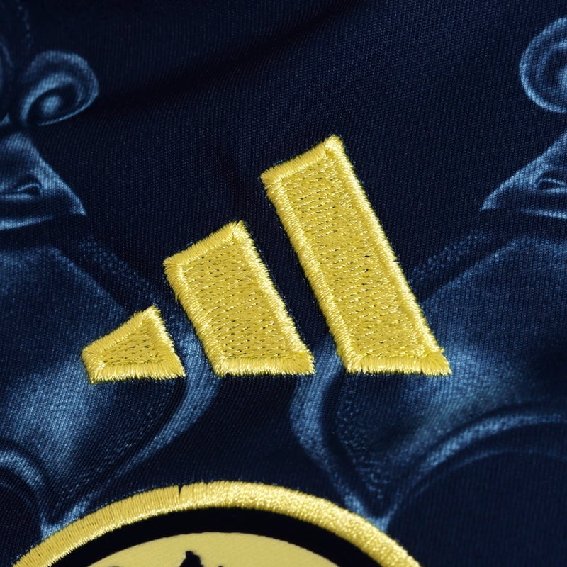 adidas Club America Away Youth Stadium Soccer Jersey 25/26 (US, Alpha, Large, Regular, Blue)