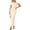 Beige, variant on PRETTYGARDEN Women Summer Dress , Short Sleeve Ruched Bodycon Maxi Dresses, Elegant Cocktail Wedding Guest Party Outfit