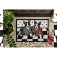 thumbnail image 3 of Carolines Treasures PPP3249MAT Boston Terrier Puppy Love Door Mat Indoor Rug or Outdoor Welcome Mat 18x27 Doormat  18H X, 3 of 3