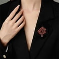 thumbnail image 2 of Rhinestone Tree Of Life Brooch Pins For Women Men Fashion Vintage Colorful Crystal Lapel Pin Corsage For Hat Banquet Suit Dress Accessories Elegant Wedding Festival Party Statement Jewelry Gifts, 2 of 12