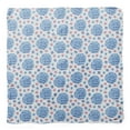 thumbnail image 4 of Bimba White Lilac Floral Pure Silk Printed Scarf Dupatta Head Neck Wrap Bandanas For Women 40 x 40 Inches, 4 of 6