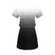 thumbnail image 5 of mfyjkho Vestidos casuales para mujer, Vestido de mujer de color liso con cuello redondo y manga corta hasta la pantorrilla Vestidos de fiesta para mujer l, 5 of 6