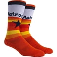thumbnail image 2 of YOYO Unisex 1-Pack Astros Crew Socks, 2 of 8