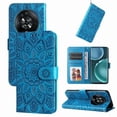 thumbnail image 1 of Funda tipo cartera GANGXUN para Honor Magic 4 Pro , diseño girasol, cuero PU, soporte, cierre magnético, tarjetero, 1 of 5