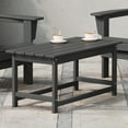 thumbnail image 4 of WestinTrends Table Basse d'Extérieur Malibu, 35 Pouces x 17.5 Pouces Table Basse en Bois Poly Tout Temps pour Patio, Jardin, Pelouse, Porche, Balcon, Gris, 4 of 4