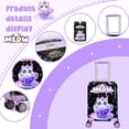 thumbnail image 6 of Kids Carry on Luggage Sets for Girls Suitcases with Wheels Travel Pillow Airline Approved 16 Inch, 6 of 8