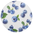 thumbnail image 3 of Ryvnso Blueberry Fruits Round Plate Mats Dining Table Placemat Set of 4 for Holiday Decoration, 3 of 7