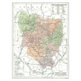 thumbnail image 2 of Pompido 19x24 White Modern Wood Framed Museum Art Print Titled - Huesca Province Spain - Pompido 1913, 2 of 4