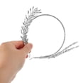 thumbnail image 5 of Bridal Headpiece Rhinestone Wedding Headbands For Bride Evening Parties Fashionable Elegance Silver 1Pcs, 5 of 5