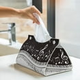 thumbnail image 6 of Sikiie Piano Keys With Musical Notes Leather Tissue Box Cover Rectangle, Long Tissue Box Cover, Tissue Box Holder, Tissue Holder for Bathroom, 6 of 7
