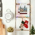 thumbnail image 6 of Christmas Kitchen Towels and Dishcloths Absorbent Merry Christmas Hand Dish Tea Towels Plaid Decoration for Xmas Home Gift Supplies (C), 6 of 6