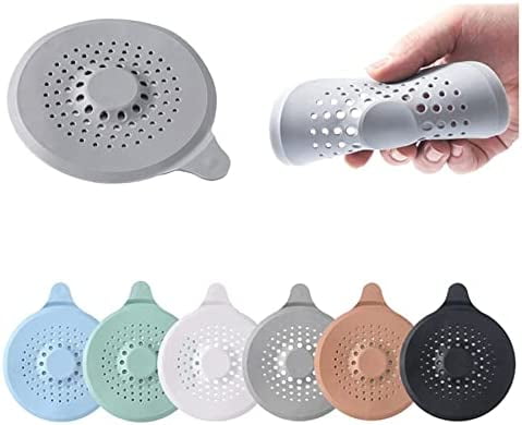 Drain Strainers Hair Filter Sink Anti-Blocking with Suction Cup ...