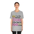 thumbnail image 4 of 100th Day Bringing Sass to the Class Funny Cute 100 Days Tshirt S-3XL, 4 of 10