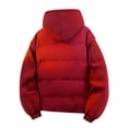 thumbnail image 5 of Mens Winter Coats Sevevn Mens Fashion Fake Two-piece Coats Hooded Loose Casual Winter Down Jackets Thicker Warm Parkas, 5 of 5