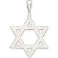 thumbnail image 4 of Sterling Silver Star of David Charm Solid Casted Diamond-cut Glistening Refined Timeless A classic choice for celebrating love and achievement, 4 of 4