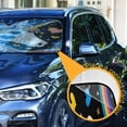 thumbnail image 4 of Foldable Car Windshield Sunshade UV Sun Visor Protector Blocks UV Rays Keeps Vehicle Cool 53x23.5 Inch 80s-inspired Unicorn, 4 of 8