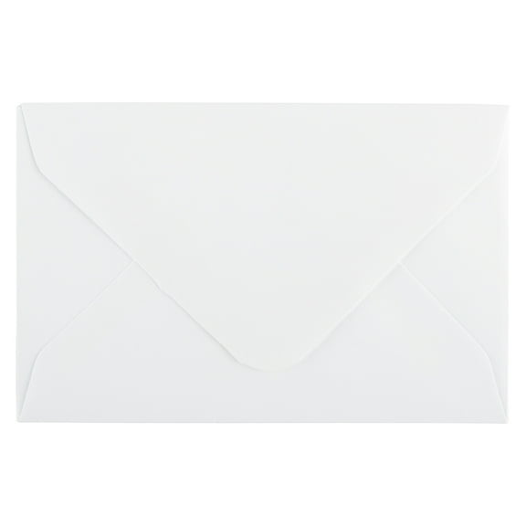 JAM Paper Mini Commercial Envelopes, 2 3/4 x 3 3/4, White, 25/Pack