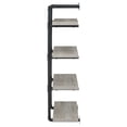 thumbnail image 5 of Elmcrest 24-inch 4-shelf Wall Bookshelf Grey Driftwood, 5 of 11