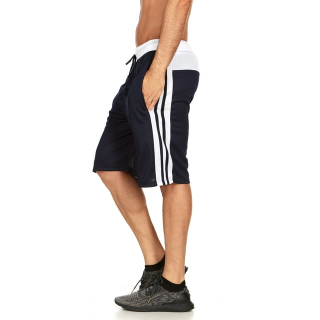 DARESAY Mens Athletic Shorts with Pockets, Workout Active Performance