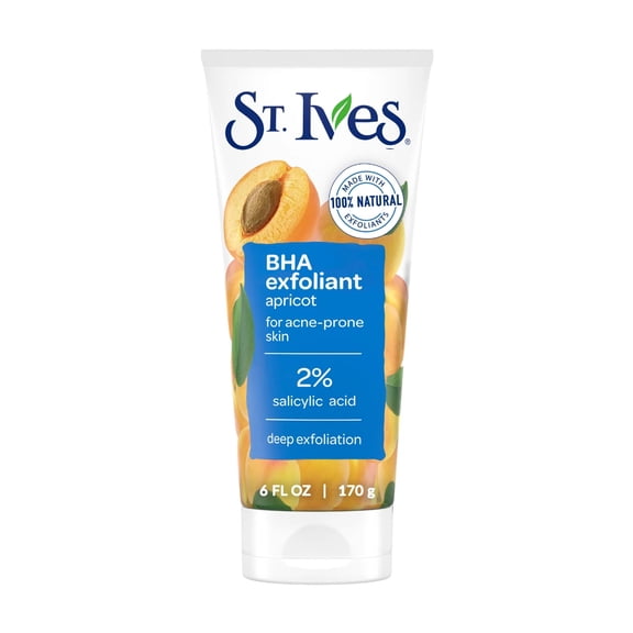 St. Ives Acne Control Face Scrub, Apricot, 6 oz (Packaging May Vary) (Pack of 6)