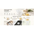 thumbnail image 6 of Manual Mini Garlic Clear Grinder, Portable Compact Handheld Ginger Chili Veggie Chopper Dishwasher Safe Kitchen Food Grinding Tool For Home Camping Cooking(4PC) 3.03*1.61 In, 6 of 9
