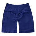 thumbnail image 4 of OSOLU Workout Lifting Shorts For Women High Waist Seamless Gym Yoga Booty Shorts Sports Soft Tummy Control Workout Athletic Gym Bottoms Blue XS, 4 of 5