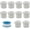 NA, variant on Salate 10PCS 1 Inch Male Thread to 3/4 Inch Female Threaded PVC Pipe Fittings, Reducer Bushing PVC Pipe Fittings Adaptor Coupling for connecting pipe, White