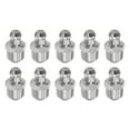 thumbnail image 1 of Unique Bargains 304 Stainless Steel Straight Hydraulic Grease Fitting 1/8-27inch Thread 10 Pack, 1 of 5