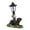 Black1, variant on Pimea Yorkshire Terrier Dog Street lamp Statue 6.5x5.31" Decoration With Solar Resin Dog Statue Suitable For Outdoor Patio Patio Backyard Housewarming
