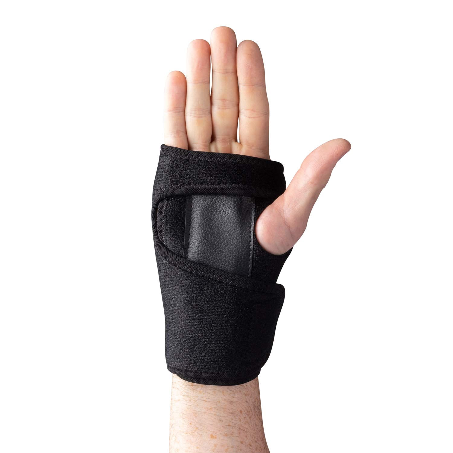 Wrist Support Brace with Removable Splint Hand Wrap Relieve Carpal Tunnel Arthritis Tendonitis Sprains with Cushioned Pad for Women Men Right/SM JL 