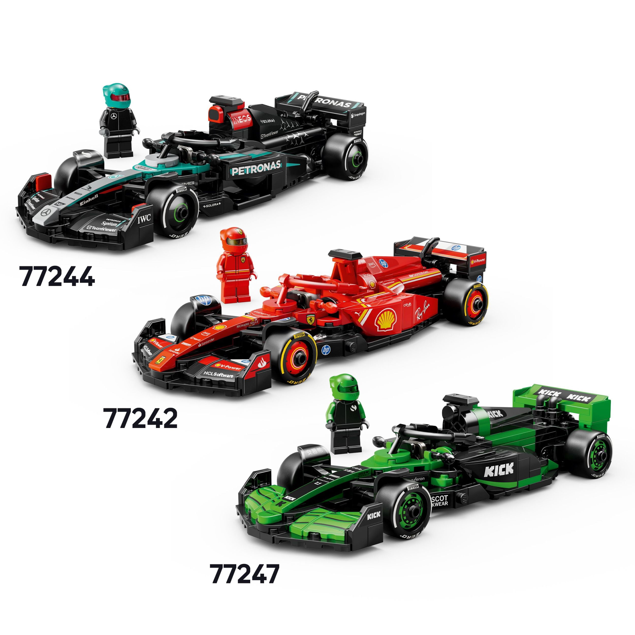 LEGO Speed Champions Voiture de course McLaren F1® Team MCL38 77251 Ensemble de construction (269 pièces)