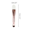 thumbnail image 4 of Unique Bargains 2 Pcs Soft Facial Mask Brush Rose Gold Tone, 4 of 5