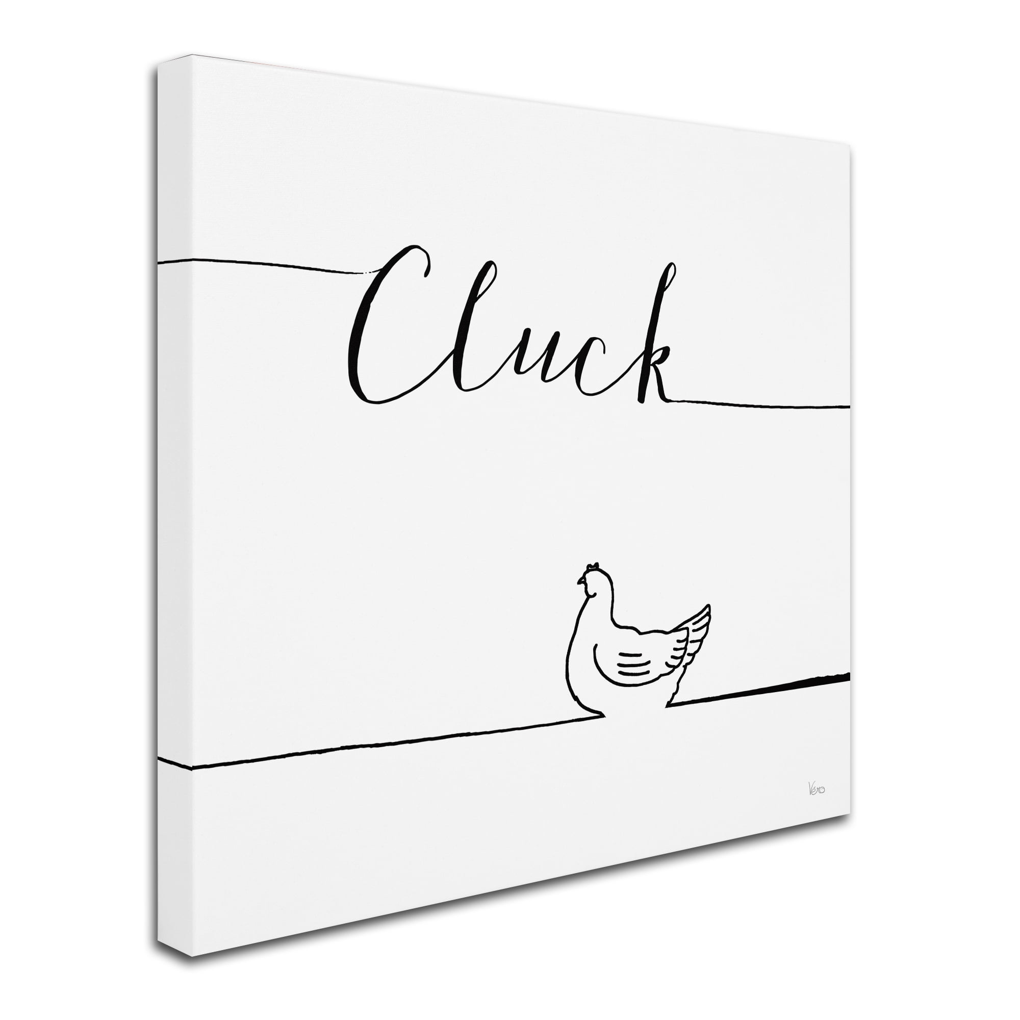 Trademark Fine Art 'Underlined Farm VIII' Canvas Art by Veronique Charron