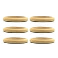 thumbnail image 3 of AOOOWER 6PCs Unfinished Natural Untreated Plain Wooden 68mm(2.68") Round Bracelet for DIY Jewelry Making Handmade Gifts, 3 of 19