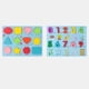 thumbnail image 5 of Tablero de rompecabezas de madera con números y letras para niños en edad preescolar. minúscula, 5 of 6