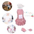 thumbnail image 3 of Neinkie Cooking Toy Set Stimulate Imagination High Simulation Kitchen Toy Dress Up Role Play Baking Toy Set for Girl, 3 of 8