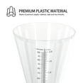 thumbnail image 4 of 1pc Transparent Cone Shaped Rain with Measuring Cup for Accurate Rainfall Measurement, 4 of 6