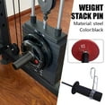 thumbnail image 3 of Gym Weights Set - High-Quality STL Material, Easy-to-Use Safety Pins, Perfect for Weight Lifting and Fitness Training, 3 of 8