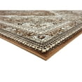 thumbnail image 4 of MDA Home Prime Brown/Cream/Tan Polyester Area Rug - 3'9" x 5'9", 4 of 5