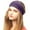 *Purple, variant on Pxiakgy Headbands for Women Stretchy Non Slip Soft Cotton Cloth Hair Bands for Sports, Workout, Yoga and Running Women Solid Color Headband Elastic Head Wrap Headband Black One Size