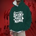 thumbnail image 2 of VBARHMQRT Plus Size Oversized Sweatshirt Men's Fashion Casual Part 3D Print Long Sleeve Drawstring Hooded Sweater Tops, 2 of 4
