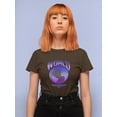 thumbnail image 2 of Abstract World Rave Style. T-Shirt Women -Image by Shutterstock, Female Medium, 2 of 4