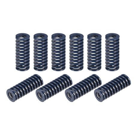 

Uxcell Die Spring 20 Pack 12mm OD 30mm Long Spiral Stamping Light Load Compression Die Springs Blue