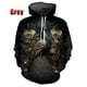 thumbnail image 3 of Sudadera con capucha hermosa de pavo real para hombre, suéteres para hombre, sudaderas con capucha con estampado 3D de animales del zoológico Maurya, ropa para mujer, moda Harajuku, sudadera con capuc, 3 of 5