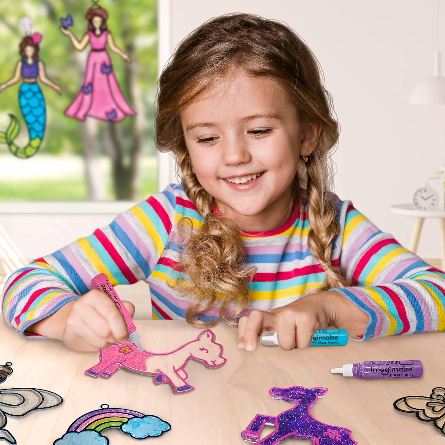 Imagimake Window Art Princess  Girls Toys Age 6-8