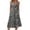 Black Circle, variant on Zeagoo Summer Casual Dresses for Women Sleeveless Midi Dress Swing Tank Sundress Pleated Tshirt Dress with Pockets