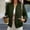 Army Green, variant on SwiftWear Women's Quilted Puffer Jacket Zip Up Cropped Coat Long Sleeve Casual Lightweight Outerwear​​, Khaki